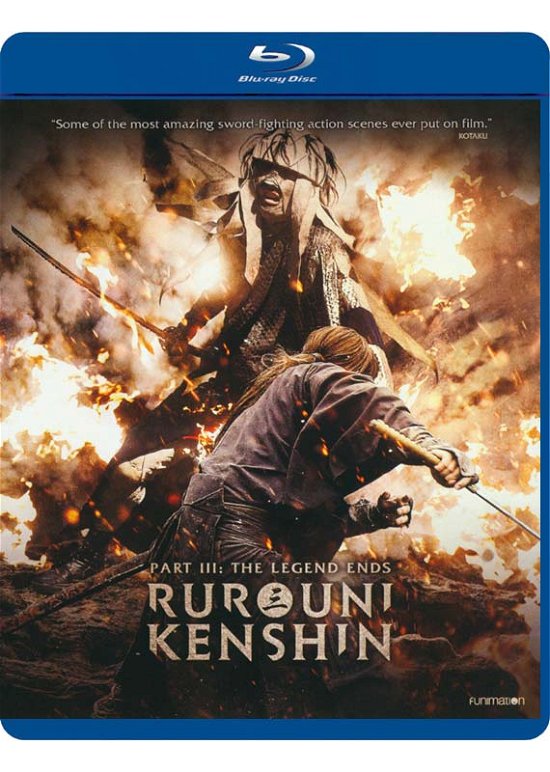 Cover for Rurouni Kenshin - Part Iii: the Legend Ends (Blu-ray) (2017)