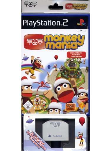 Eye Toy Monkey Mania & Kamera - Ps2 - Spil -  - 0711719655350 - 1. oktober 2005