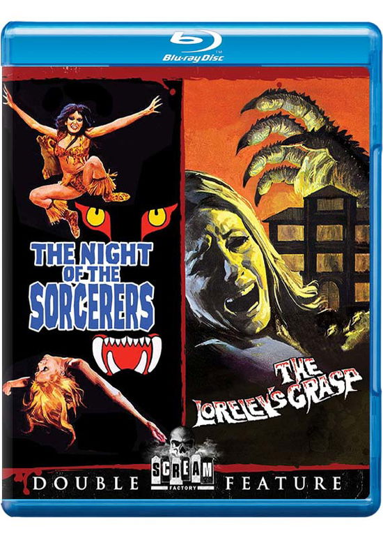 Night of the Sorcerers / the Loreley's Grasp Double Feature - Blu-ray - Movies - ACTION, ADVENTURE, FOREIGN, HORROR, FANT - 0826663177350 - August 8, 2017