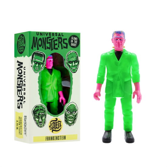 Frankenstein (Glow-in-the-dark Costume Colors) - Frankenstein (Glow-in-the-dark Costume Colors) - Fanituote - SUPER 7 - 0840049816350 - torstai 9. joulukuuta 2021