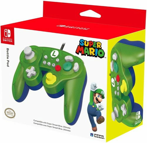 Cover for Hori · HORI Super Smash Bros Gamepad - Luigi (SWITCH)