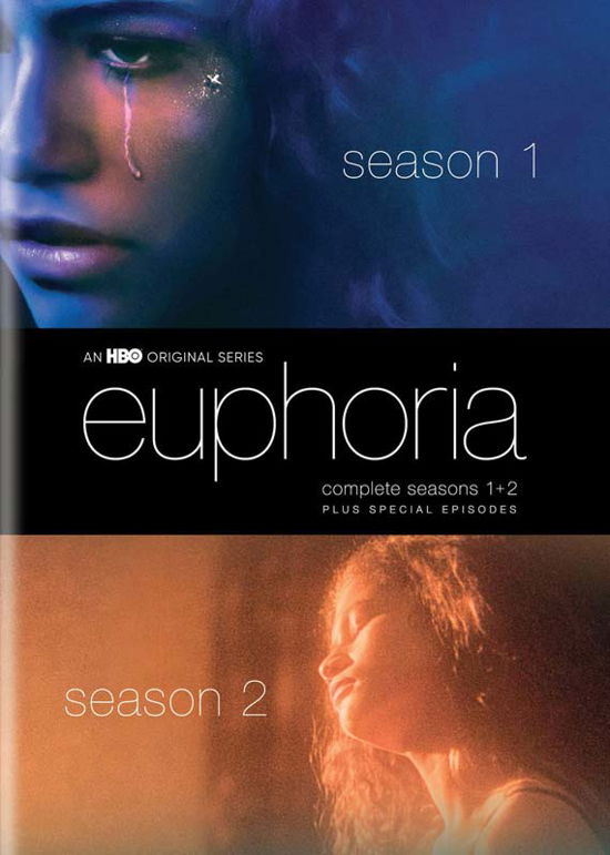 Cover for Euphoria: the Complete Seasons One &amp; Two (DVD) (2022)