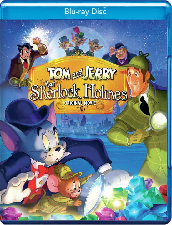 Cover for Tom &amp; Jerry Meet Sherlock Holmes (Blu-ray) (2025)