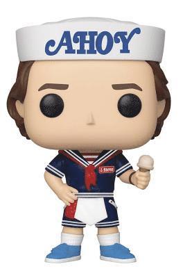 Stranger Things - Steve W/ Hat & Ice Cream - Funko Pop! Television: - Produtos - Funko - 0889698385350 - 13 de maio de 2019