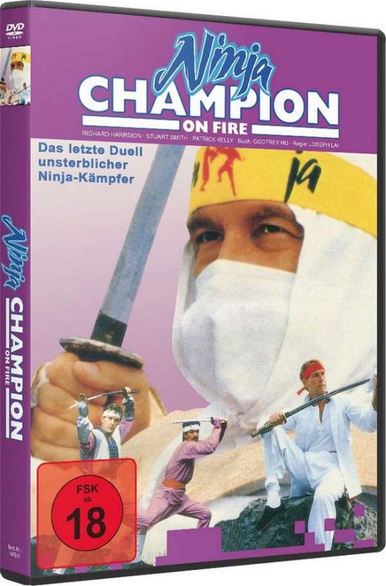 Cover for Richard Harrison,stuart Smith,stefan Bernhard · Ninja Operation-champion in Fire (DVD) (2020)