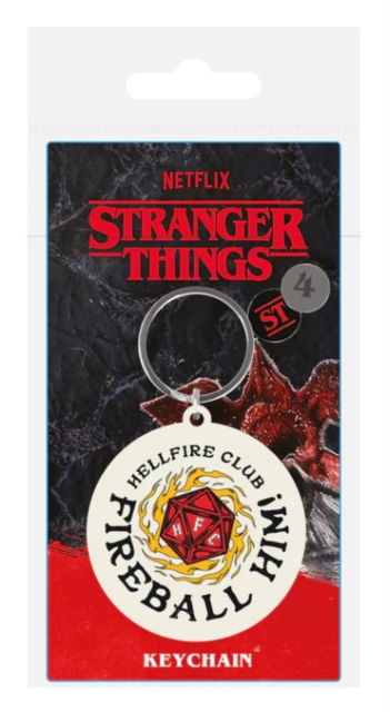 Stranger Things 4 (Fireball Him) Pvc Keychain - Stranger Things - Merchandise - STRANGER THINGS - 5050293394350 - June 13, 2023