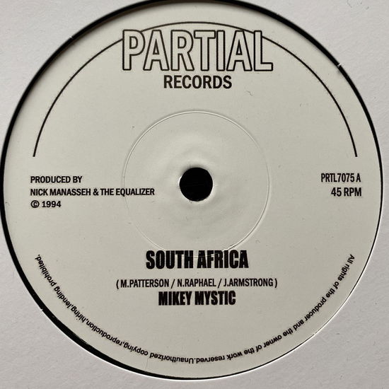 South Africa - Mikey Mystic - Muzyka - PARTIAL - 5051142011350 - 14 marca 2023