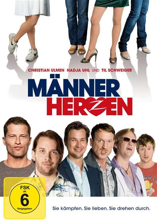 Cover for Til Schweiger,christian Ulmen,david Florian... · Männerherzen (DVD) (2010)