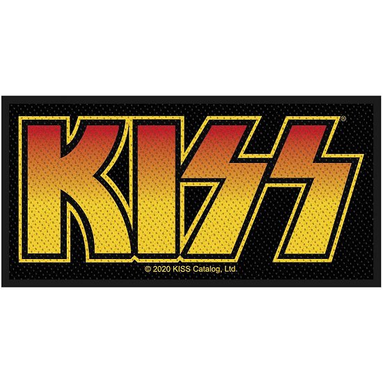 KISS Standard Woven Patch: Logo - Kiss - Merchandise -  - 5056365709350 - 