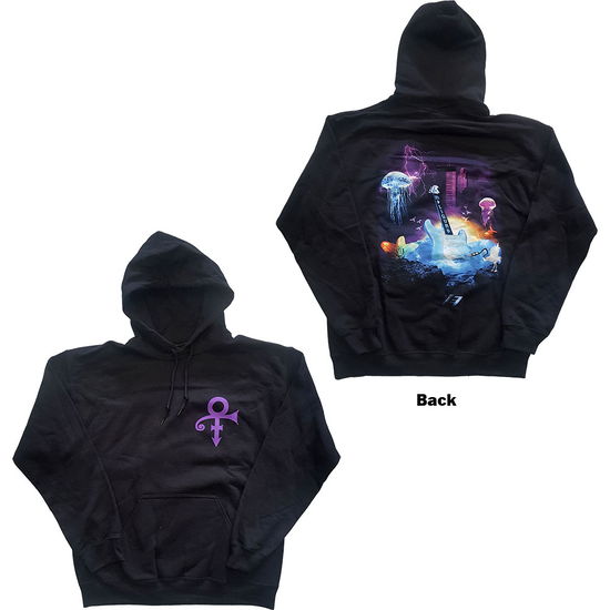 Prince Unisex Pullover Hoodie: Lotus Flower (Back Print) - Prince - Gadżety -  - 5056368667350 - 21 kwietnia 2021