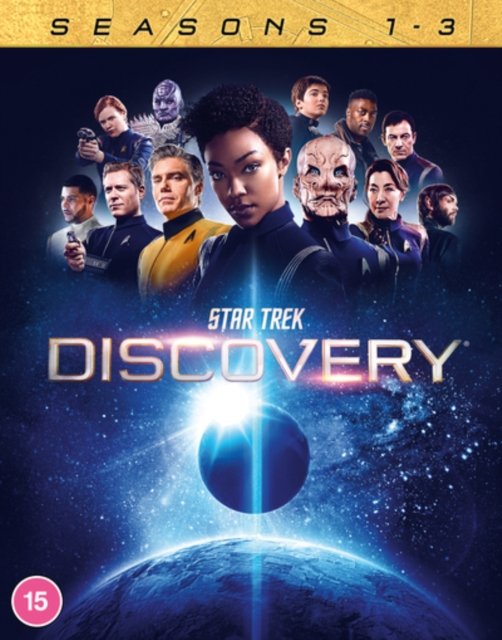 Cover for Fox · Star Trek - Discovery Seasons 1 to 3 (Blu-ray) (2021)
