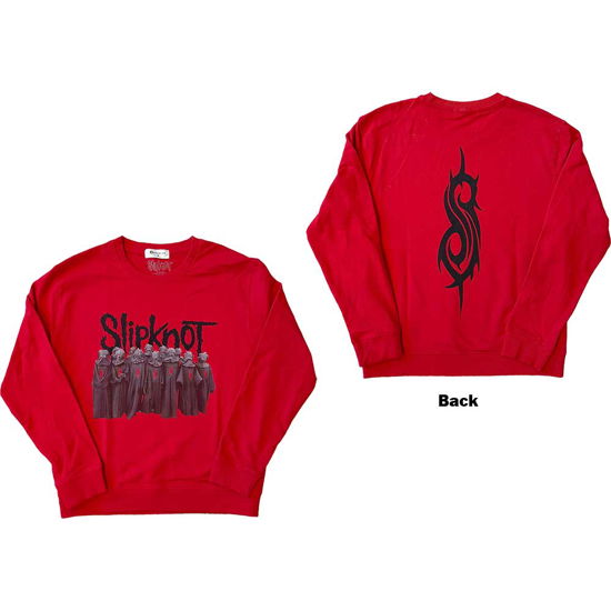 Cover for Slipknot · Slipknot Unisex Sweatshirt: Choir (Red) (Back Print) (CLOTHES) [size S] (2022)