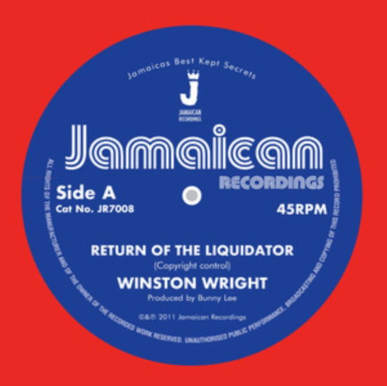 Cover for Winston Wright · Return Of The Liquidator / Version (7&quot;) (2023)