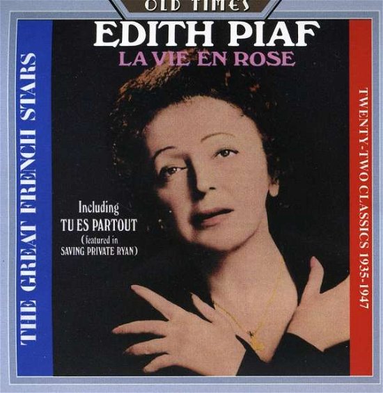 Cover for Piaf Edith · La Vie en Rose (CD) (2017)