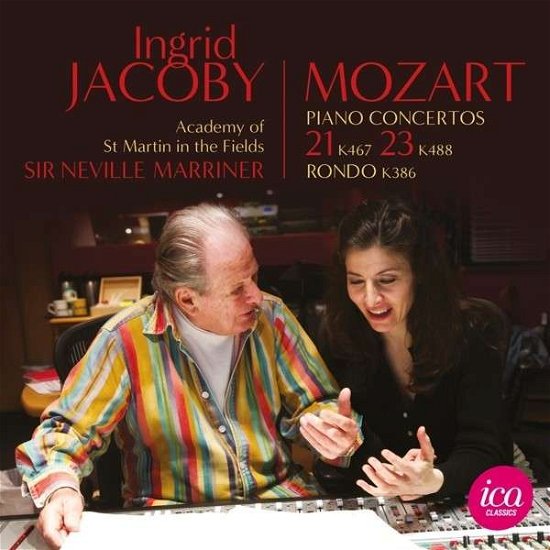 Cover for Jacoby, Ingrid / Academy Of St. Martin-In-The-Fields / Neville Marriner · Mozart Concertos (CD) (2015)
