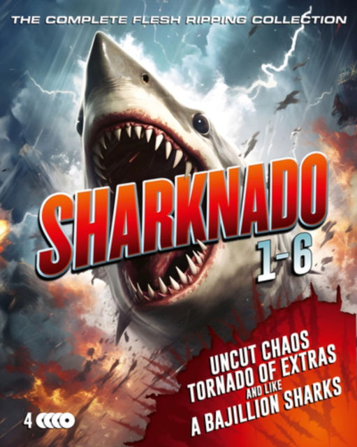 Anthony C. Ferrante · Sharknado 1 to 6 Movie Collection (Blu-Ray) (2024)