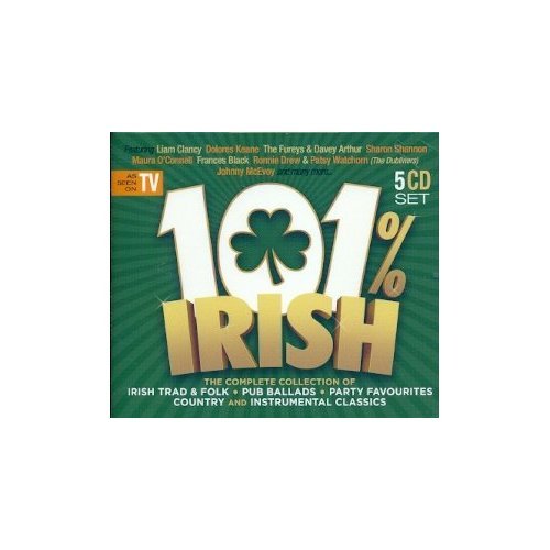 Cover for 101% Irish / Various (CD) (2013)