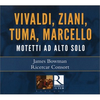 Cover for Tuma / Bowman / Ricercar Consort · Motetti Ad Alto Solo (CD) [Reissue edition] (2018)