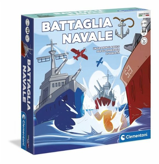 Clementoni Board Games Battaglia Navale - Terminal 9 - Merchandise - Clementoni - 8005125166350 - 