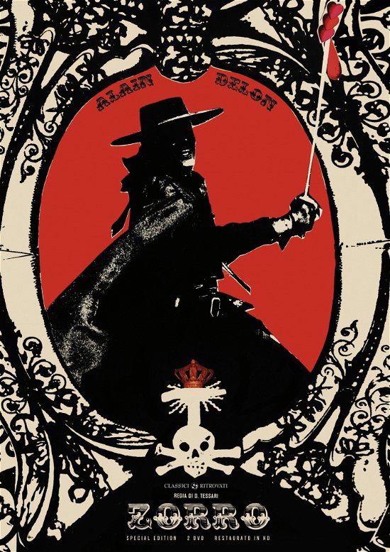 Cover for Giampiero Albertiniadriana Astistanley Bakeralain · Zorro (Edizione Speciale) (2 Dvd) (Restaurato In Hd) (DVD) (2022)
