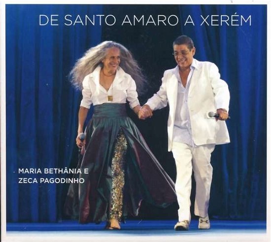 Cover for Maria E Zeca Pagodinho Bethania · De Santo Amaro A Xerem (CD) (2019)