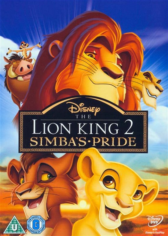 Cover for The Lion King 2 Simba's Pride · The Lion King 2 - Simbas Pride (DVD) (2014)