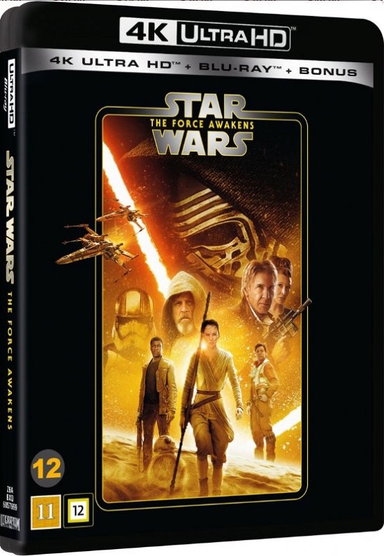 Cover for Star Wars · Star Wars: Episode 7 – The Force Awakens (4K UHD + Blu-ray) [4K edition] (2020)