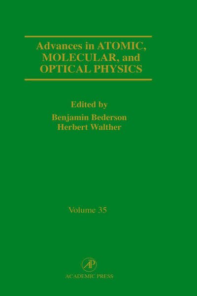 Cover for Bederson, Benjamin (New York University, U.S.A.) · Advances in Atomic, Molecular, and Optical Physics - Advances In Atomic, Molecular, and Optical Physics (Hardcover Book) (1995)