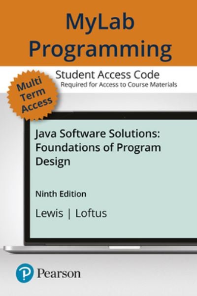 Cover for John Lewis · MyLab Programming with Pearson eText -- Access Card -- for Java Software Solutions (MISC) (2017)