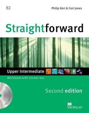 Cover for Kerr Philip · Jones Ceri - Straight Forward - Upper Intermediate - Workbook With Answer Key - Second Edition - Includes Audio C (Book) (2012)