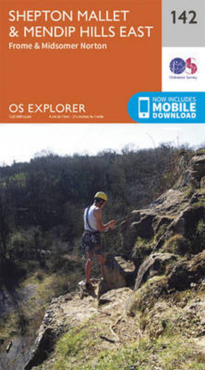 Cover for Ordnance Survey · Shepton Mallet and Mendip Hills East - OS Explorer Map (Map) [September 2015 edition] (2015)