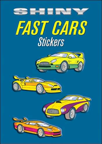 Cover for Bruce LaFontaine · Shiny Fast Cars Stickers - Dover Little Activity Books Stickers (Paperback Book) (2004)