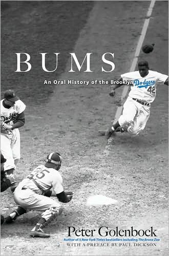 Cover for Peter Golenbock · Bums: An Oral History of the Brooklyn Dodgers - Dover Baseball (Paperback Bog) [Green edition] (2010)