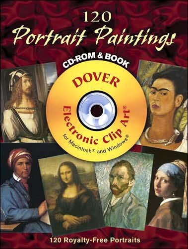 Cover for Carol Belanger Grafton · 120 Portrait Paintings - Dover Electronic Clip Art (Bog) (2007)