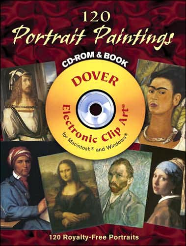 Cover for Carol Belanger Grafton · 120 Portrait Paintings - Dover Electronic Clip Art (Bog) (2007)