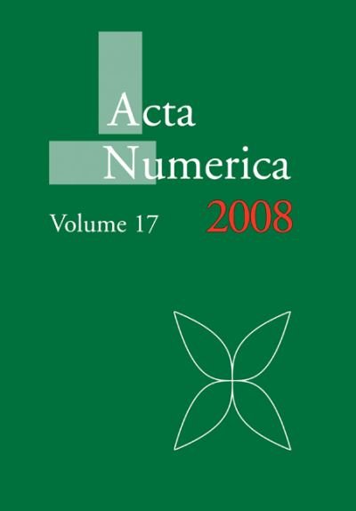 Cover for Iserles · Acta Numerica 2008: Volume 17 - Acta Numerica (Taschenbuch) (2011)