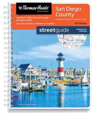 Cover for Rand Mcnally · San Diego County Street Guide (Spiral Book) (2019)