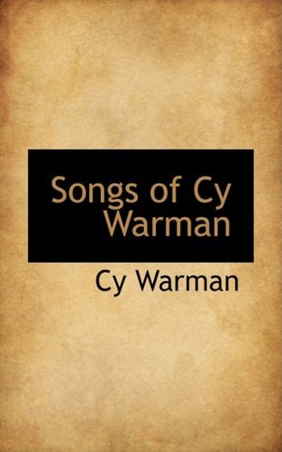 Cover for Cy Warman · Songs of Cy Warman (Paperback Book) (2009)