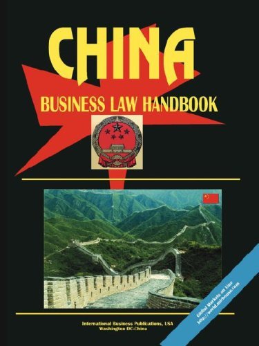 Cover for USA International Business Publications · China Business Law Handbook (Paperback Book) (2006)