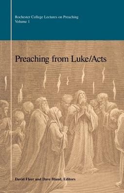Cover for David Fleer · Preaching from Luke / Acts - Publications of the International Center of Medieval Art (Paperback Book) (2000)