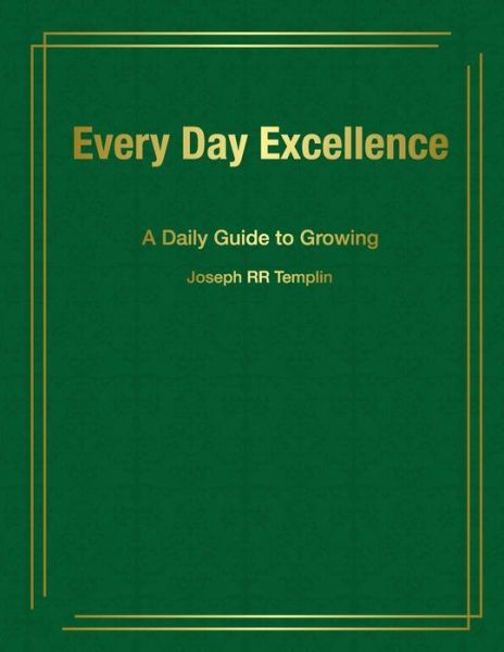 Cover for Joe Templin · Every Day Excellence (Paperback Book) (2021)