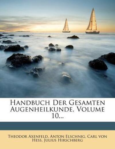 Cover for Axenfeld · Handbuch Der Gesamten Augenhei (Book) (2011)