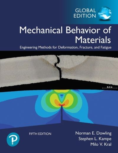 Cover for Norman Dowling · Mechanical Behavior of Materials, Global Edition (Paperback Book) (2019)
