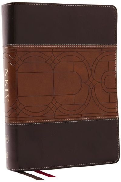 Cover for Thomas Nelson · NKJV Study Bible, Leathersoft, Brown, Full-Color, Thumb Indexed, Comfort Print: The Complete Resource for Studying God’s Word (Lederbuch) (2023)