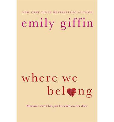 Cover for Emily Giffin · Where We Belong (Paperback Book) (2013)