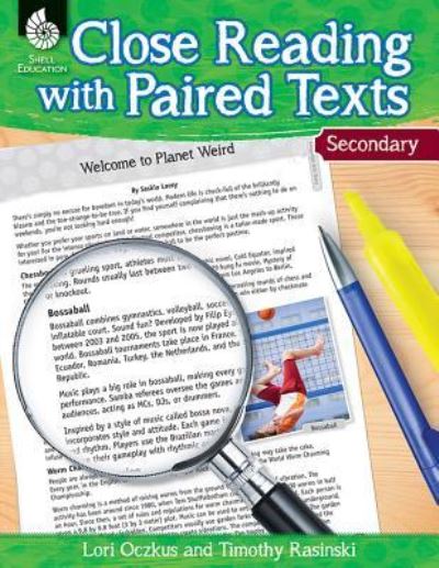 Cover for Lori Oczkus · Close Reading with Paired Texts Secondary: Engaging Lessons to Improve Comprehension (Paperback Book) (2018)