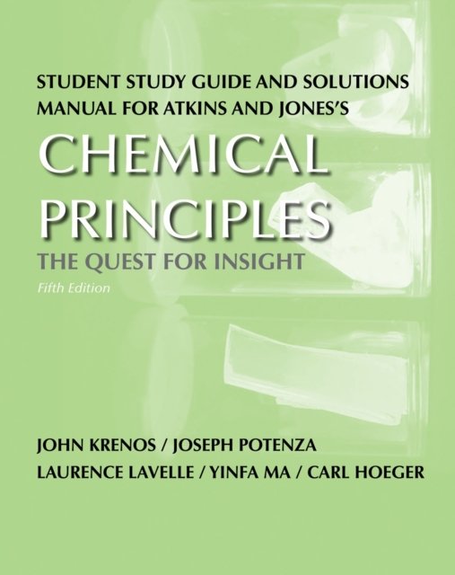 Cover for Peter Atkins · Study Guide / Solution Manual for Chemical Principles (Paperback Book) [5 Revised edition] (2010)