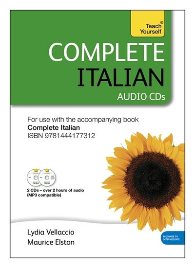 Cover for Lydia Vellaccio · Complete Italian (Learn Italian with Teach Yourself): Audio Support: New edition (Audiobook (CD)) [Unabridged edition] (2012)