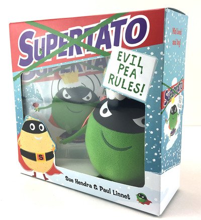 Cover for Sue Hendra · Supertato: Evil Pea Rules Book and Soft Toy (Book) (2018)