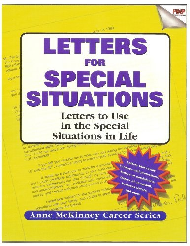Cover for Anne Mckinney · Letters for Special Situations (Pocketbok) (2012)